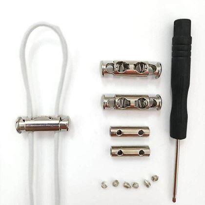 Imaginea din Șireturi fixare rapidă  -  alb