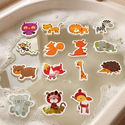 Imaginea din Animale din spumă pentru baie, 15 buc