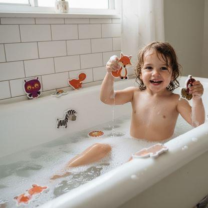 Imaginea Animale din spumă pentru baie, 15 buc