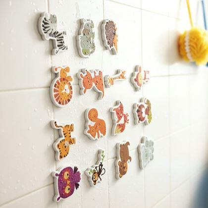 Imaginea din Animale din spumă pentru baie, 15 buc