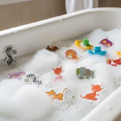 Imaginea din Animale din spumă pentru baie, 15 buc