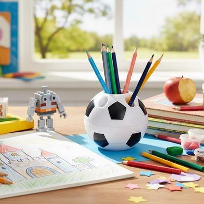 Imaginea Suport pentru creioane - minge de fotbal