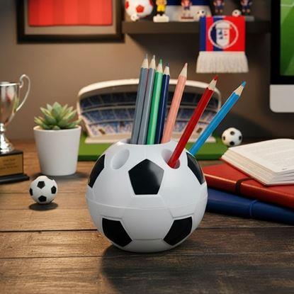 Imaginea Suport pentru creioane - minge de fotbal