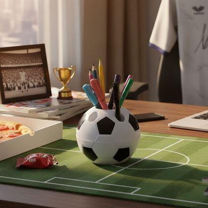 Imaginea din Suport pentru creioane - minge de fotbal
