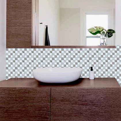 Imaginea din Samolepící obklady 6 ks - šedé