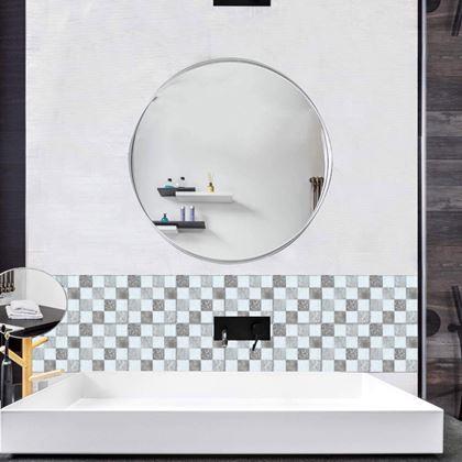 Imaginea din Samolepící obklady 6 ks - šedé