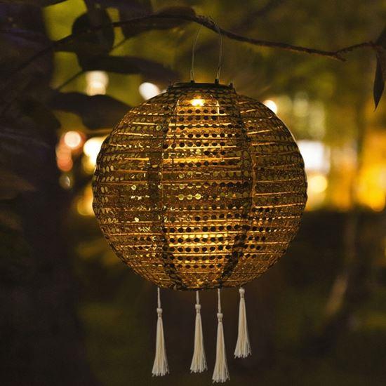 Imaginea din Lampion solar decorativ
