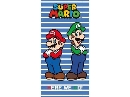 Imaginea Prosop de baie pentru copii - Mario și Luigi