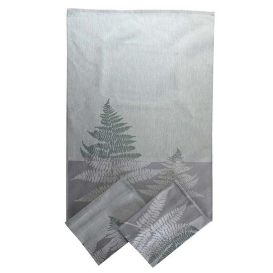 Imaginea din Set de 3 prosoape de bucătărie din bumbac 50x70 cm - ferigă