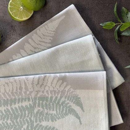 Imaginea din Set de 3 prosoape de bucătărie din bumbac 50x70 cm - ferigă