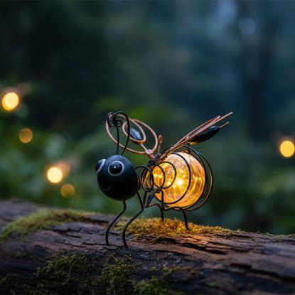 Imaginea Decorațiune solară pentru grădină, albinuță