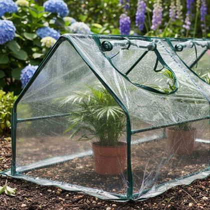 Imaginea din Mini seră din folie 120 x 60 x 61 cm