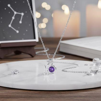Imaginea din Lanț cu pandantiv semn zodiacal - Pești