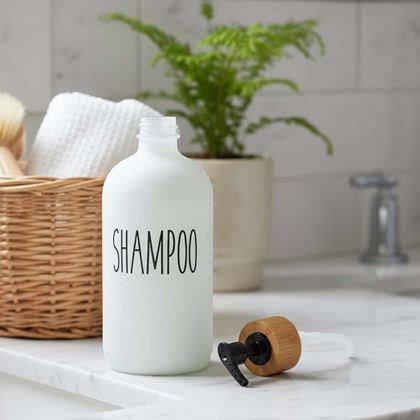 Imaginea din Dozatoare pentru baie pentru șampon, balsam de păr și gel de duș