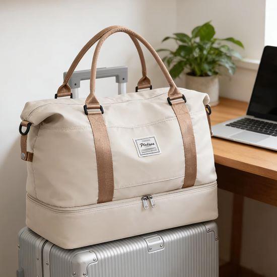 Imaginea din Geantă de voiaj cu fund dublu, 60 cm