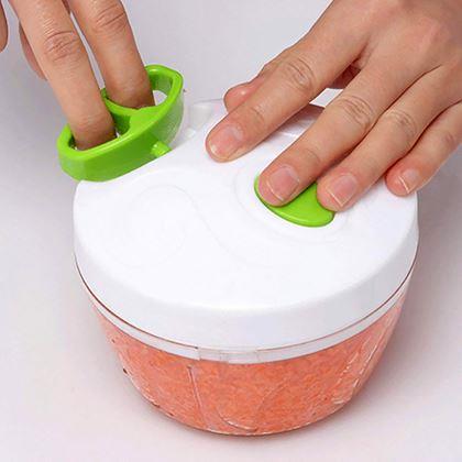 Imaginea din Tocător de bucătărie manual, 3 lame