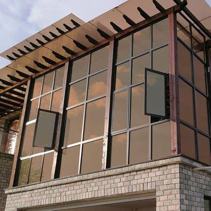 Imaginea din Folie oglindă pentru ferestre 200 cm  - bronz