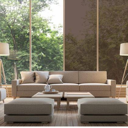 Imaginea din Folie oglindă pentru ferestre 200 cm  - bronz