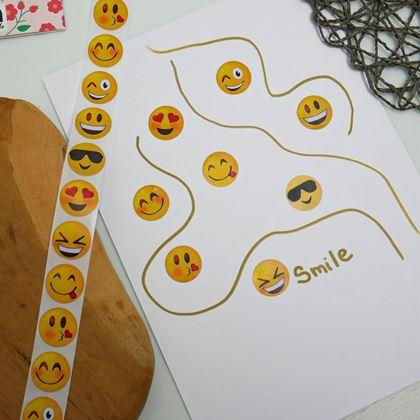 Imaginea din Stickere emoticonuri buc.