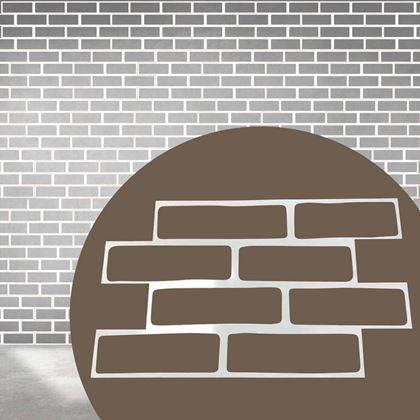 Imaginea din Șabloane pentru perete 4 bucăți - cărămizi