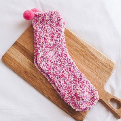Imaginea din Șosete în ambalaj cadou  -  Cupcake roz roz