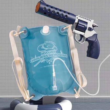 Imaginea din Pistolă de apă electrică cu încărcare - revolver