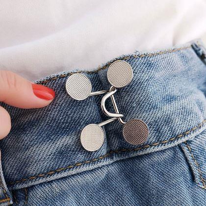 Imaginea din Clemă pentru ajustarea taliei pantalonilor  -  gri