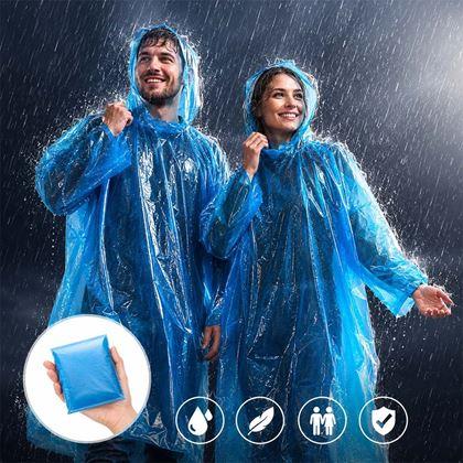 Imaginea din Pelerină de ploaie  -  albastră