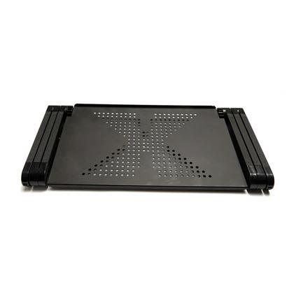 Imaginea din Măsuță portabilă reglabilă pentru laptop cu fante de ventilație