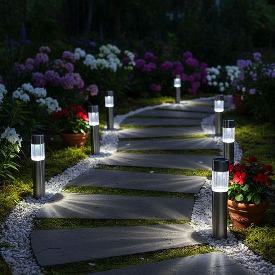 Imaginea din Luminile solare pentru grădină - pentru căile de acces