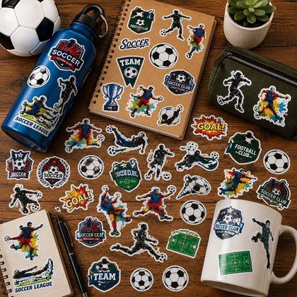 Imaginea din Autocolante de fotbal 50 buc