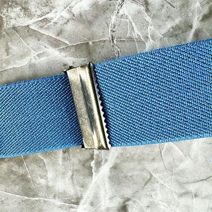 Imaginea din Curea elastică din denim  -  albastru deschis