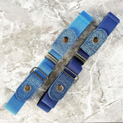 Imaginea din Curea elastică din denim  -  albastru inchis