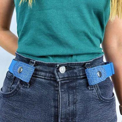 Imaginea Curea elastică din denim 