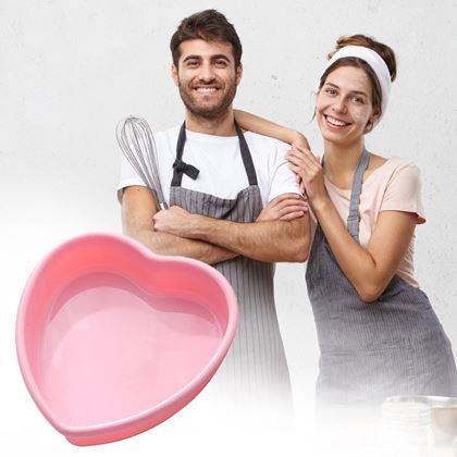 Imaginea din Formă de copt din silicon - inimă