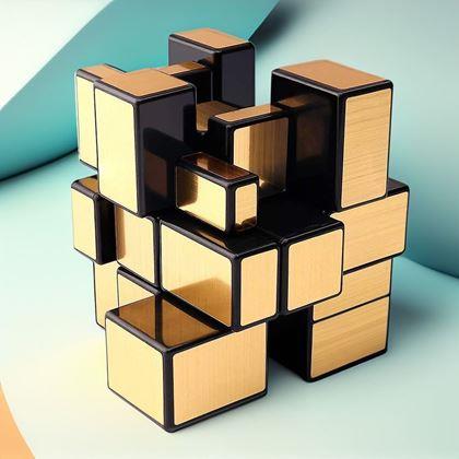 Imaginea din Cubul lui Rubik - Mirror cube
