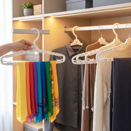 Imaginea din Umeraș extensibil pentru economisirea spațiului în dulap