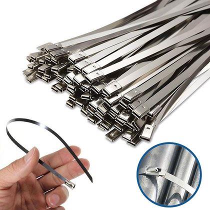Imaginea din Coliere de strângere metalice - lungime 20 cm