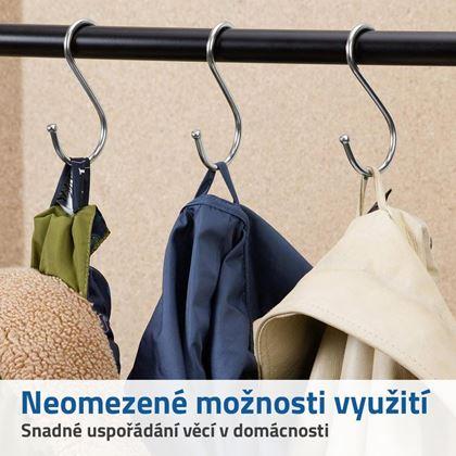 Imaginea din Cârlige din oțel inoxidabil, 5 bucăți - mari