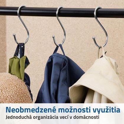 Imaginea din Cârlige din oțel inoxidabil, 5 bucăți - mari