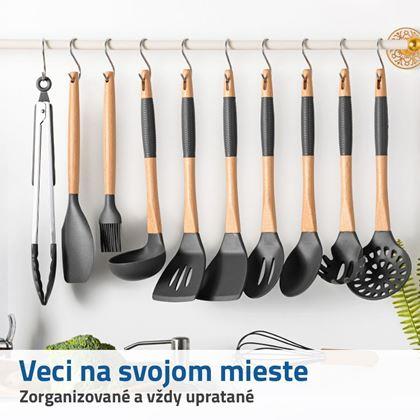 Imaginea din Cârlige din oțel inoxidabil, 5 bucăți - mari