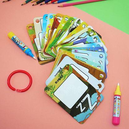 Imaginea Pictură cu apă - alfabetul englezesc 26 buc