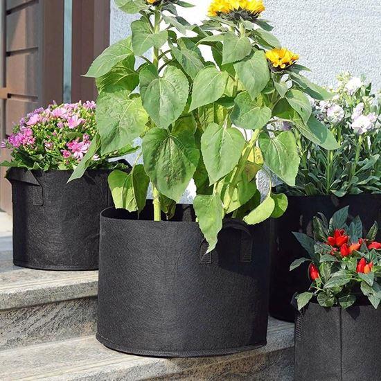 Imaginea din Ghiveci textil pentru flori - diametru 30 cm