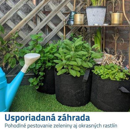 Imaginea din Ghiveci textil pentru flori - diametru 25 cm