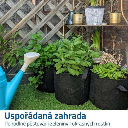 Imaginea din Ghiveci textil pentru flori - diametru 25 cm