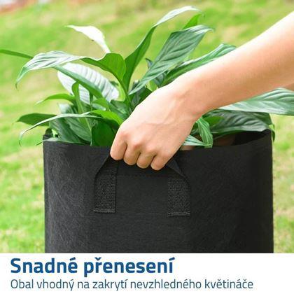Imaginea din Ghiveci textil pentru flori - diametru 30 cm