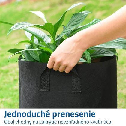 Imaginea din Ghiveci textil pentru flori - diametru 30 cm