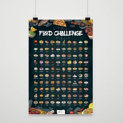 Imaginea din Poster cu gratie - 100 de specialități pe care trebuie să le degustați