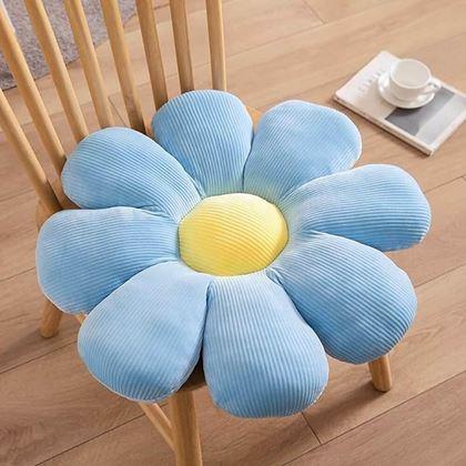 Imaginea din Pernă floare  -  albastră