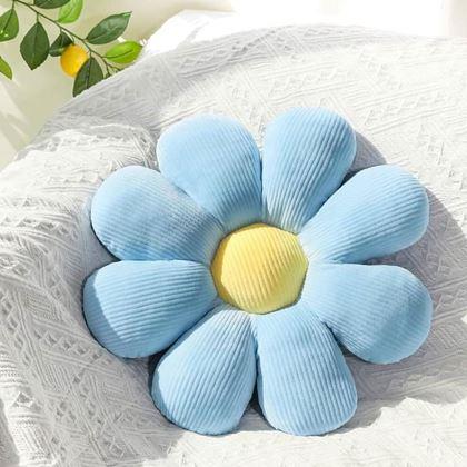 Imaginea din Pernă floare  -  albastră